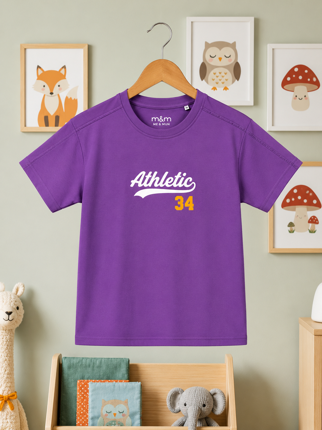 Athletic Purple T-Shirt